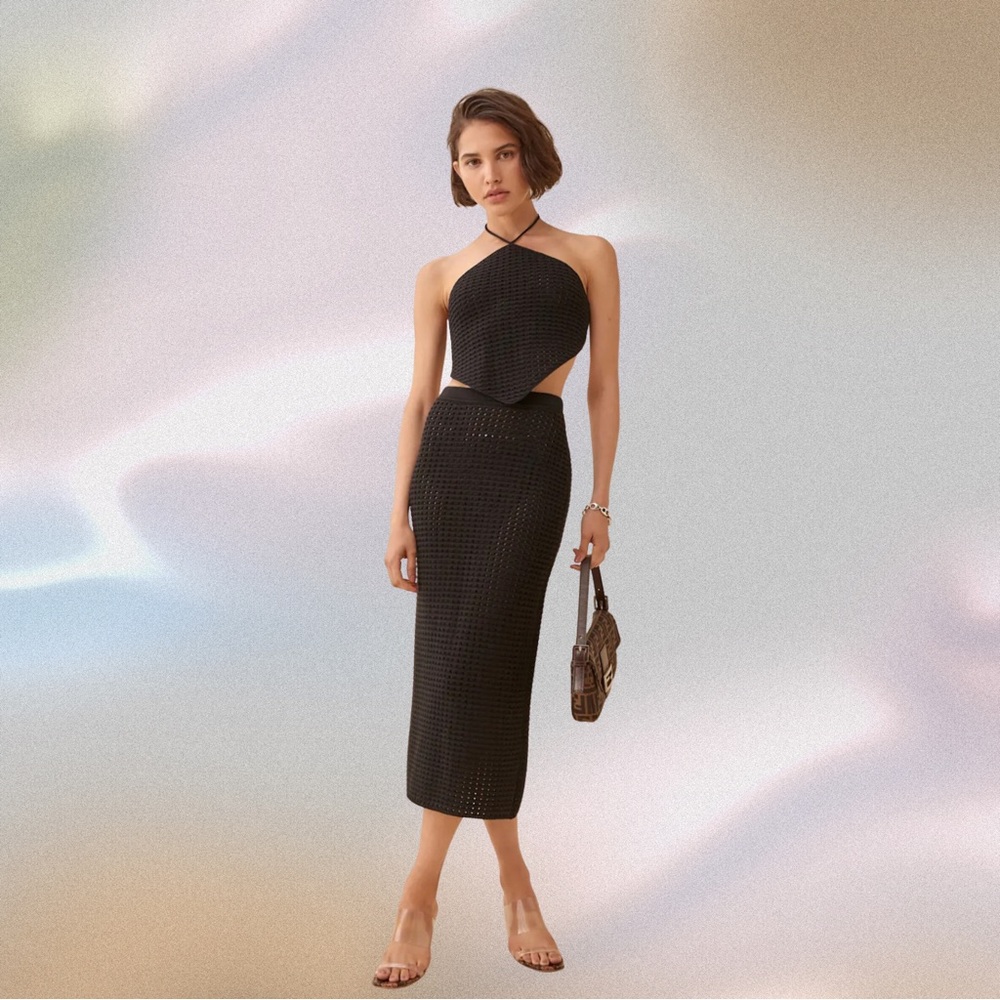 Reformation Circa Open Knit Two Piece